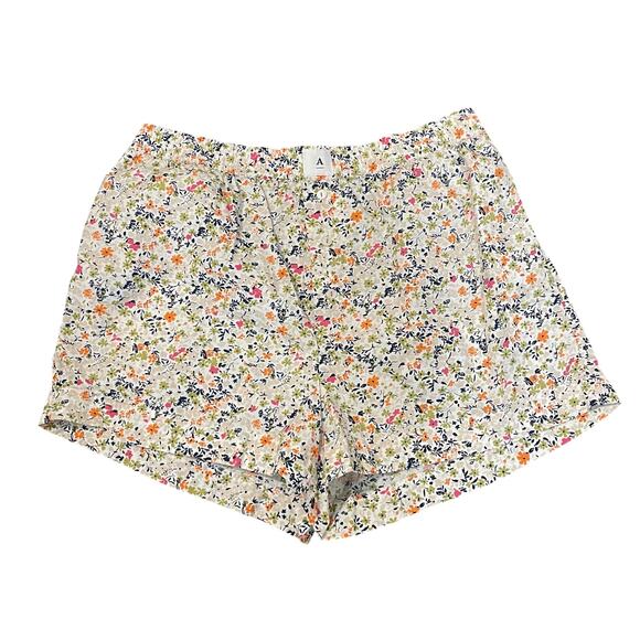 Anthropologie Other - Anthropologie Women’s PJ Boxer Shorts Loose Comfy Pockets Multi Floral sz L